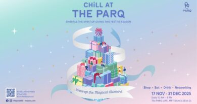 เปิดรับโมเมนต์แห่งความสุข ส่งท้ายปีกับกิจกรรมสุดพิเศษในงาน “CHILL AT THE PARQ” ที่เดอะ ปาร์ค 17 พ.ย. – 31 ธ.ค. 2568