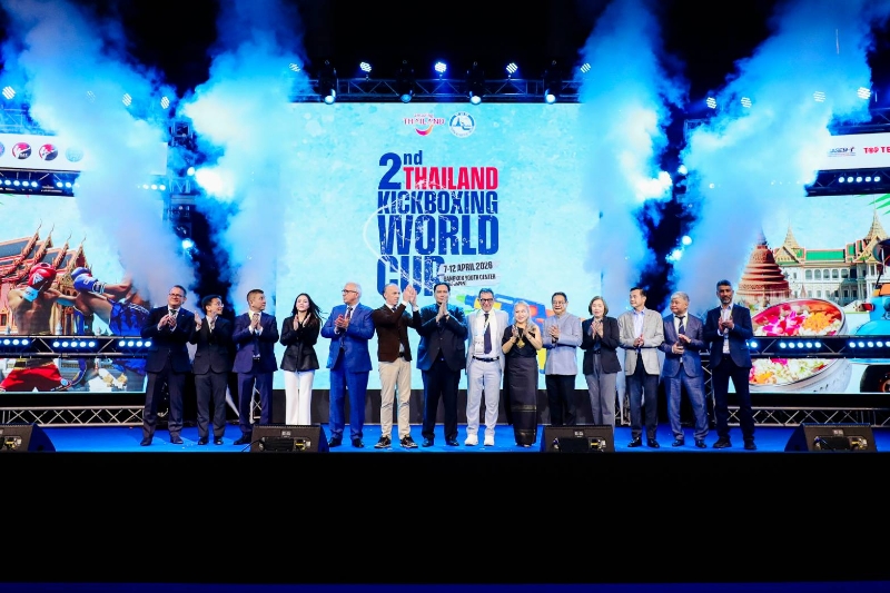 ไทยเจ้าภาพ คิกบ๊อกซิ่งชิงแชมป์โลก ครั้งที่ 2 “2nd Thailand Kickboxing World Cup” เปิดฉากยิ่งใหญ่ ทัพนักกีฬาต่างชาติกว่า 720 คน จาก 32 ชาติร่วมประชันกำปั้น