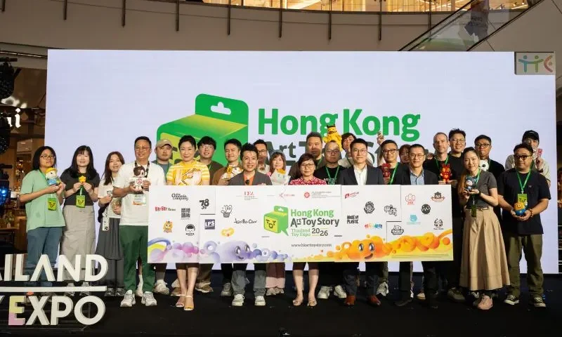 ปรากฏการณ์อาร์ตทอยบุกไทย! Hong Kong Art Toy Story 2026 ผนึกกำลัง 20 ศิลปินแถวหน้า อวดโฉมฟิกเกอร์ยักษ์และลิมิเต็ด ณ Thailand Toy Expo 2026