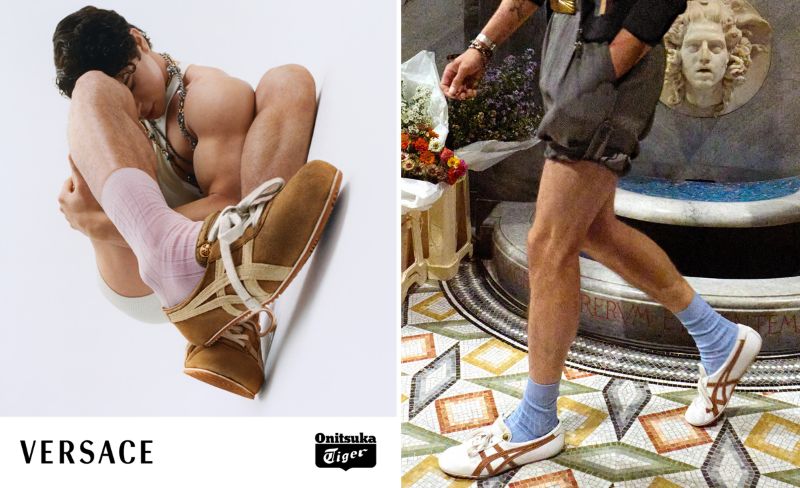Onitsuka Tiger เปิดตัวรองเท้าคอลลาบอเรชั่นพิเศษกับ VERSACE