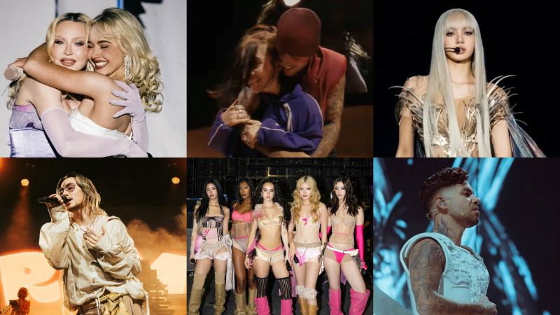 ส่องแฟชั่นและโมเมนต์สุดประทับใจของ Justin Bieber, Sabrina Carpenter, Anyma x LISA ใน Coachella Weekend 2