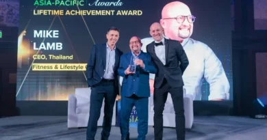 Jetts Thailand สร้างชื่อบนเวทีโลก หลัง CEO รับรางวัล Lifetime Achievement Award จาก Beyond Activ สะท้อนบทบาทไทยในอุตสาหกรรมฟิตเนสและเวลเนสระดับสากล
