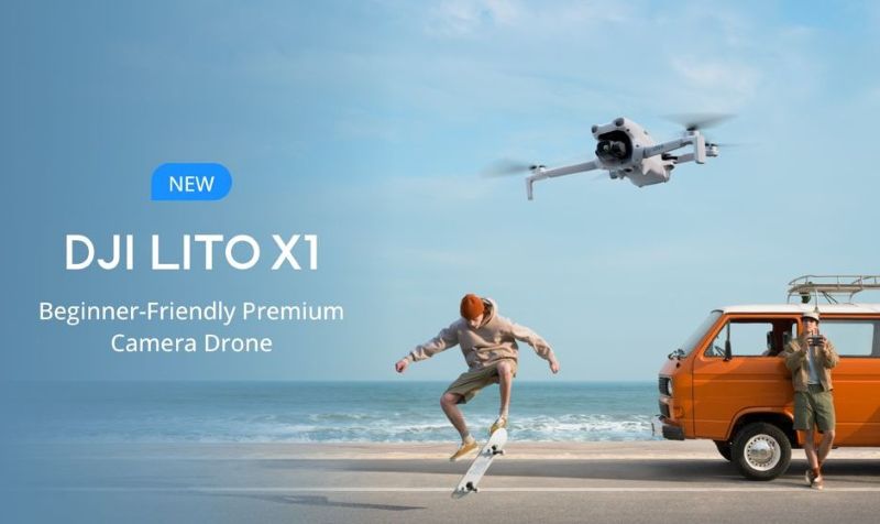 DJI เปิดตัวซีรีส์โดรนติดกล้องเหมาะสำหรับมือใหม่ด้วย Lito X1 และ Lito 1 เน้นความปลอดภัยและใช้งานง่าย