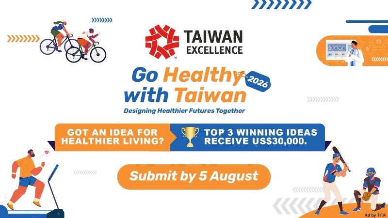 Go Healthy with Taiwan 2026 เปิดตัว Top 20 Mentorship Program เสริมแกร่งไอเดียสุขภาพแห่งอนาคตโดยเหล่าผู้มีประสบการณ์ เพื่อสร้างผลงานนวัตกรรมที่พร้อมต่อยอดในตลาดจริง