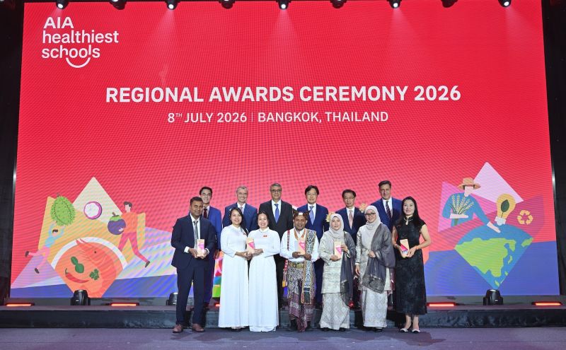 เอไอเอ ประกาศรางวัลโรงเรียนผู้ชนะในการแข่งขันโครงการ ‘สุดยอดโรงเรียนสุขภาพดี AIA Healthiest Schools’ ระดับภูมิภาค