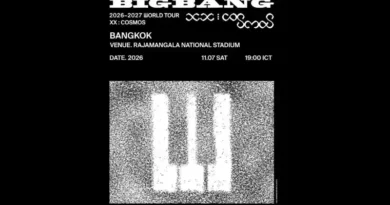 ตำนาน K-POP! BIGBANG ปักหมุดราชมังคลาฯ จัดเวิลด์ทัวร์ฉลองครบรอบ 20 ปี ที่ กรุงเทพฯ G-DRAGON, TAEYANG และ DAESUNG เตรียมกลับมาหาแฟนๆ ชาวไทย ดีเดย์ขายบัตร 28 ส.ค. เป็นต้นไป
