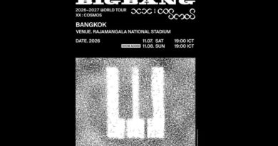 ตัวพ่อคัมแบคสมศักดิ์ศรี! บัตร SOLD OUT รวดเร็ว! คอนเสิร์ตฉลอง 20 ปี BIGBANG ที่ราชมังฯ ประกาศเพิ่มรอบ 2 เปิดขายบัตร 4-6 กันยายนนี้!!