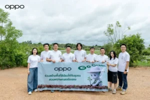“กลัฟ คณาวุฒิ” แท็กทีม OPPO ชวนคนรุ่นใหม่เปลี่ยนทุกโมเมนต์ให้เป็นพลังสีเขียว เดินหน้าสานต่อภารกิจ Go Green เพื่อสังคมและสิ่งแวดล้อม