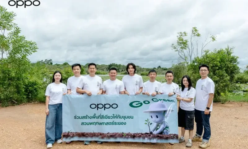 “กลัฟ คณาวุฒิ” แท็กทีม OPPO ชวนคนรุ่นใหม่เปลี่ยนทุกโมเมนต์ให้เป็นพลังสีเขียว เดินหน้าสานต่อภารกิจ Go Green เพื่อสังคมและสิ่งแวดล้อม