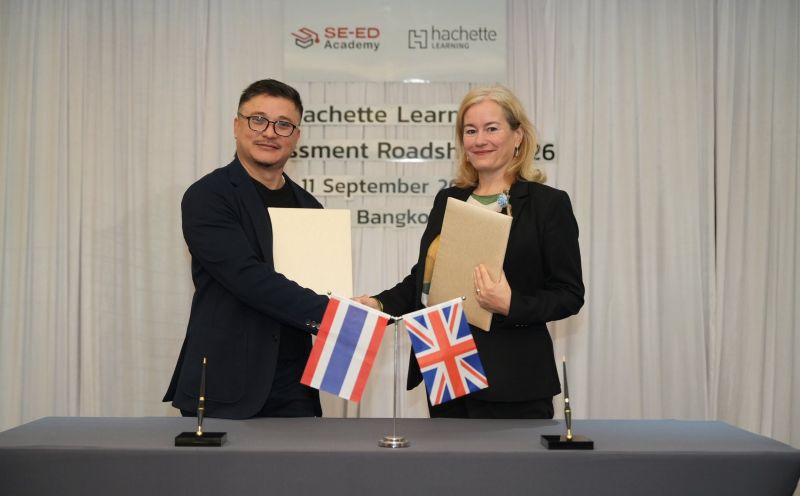 Hachette Learning แต่งตั้ง SE-ED เป็นผู้จัดจำหน่ายชุดแบบประเมิน Advancing Primary ในประเทศไทย