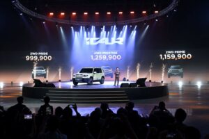 iCAUR เปิดตัวในไทย ส่งรถรุ่นเรือธง V27 REEV ลุยตลาด Premium Classic Boxy SUV ชู Golden Range Extender ขับขี่ไกลสูงสุด 1,000 กม. ราคาเริ่มต้นเพียง 999,900 บาท