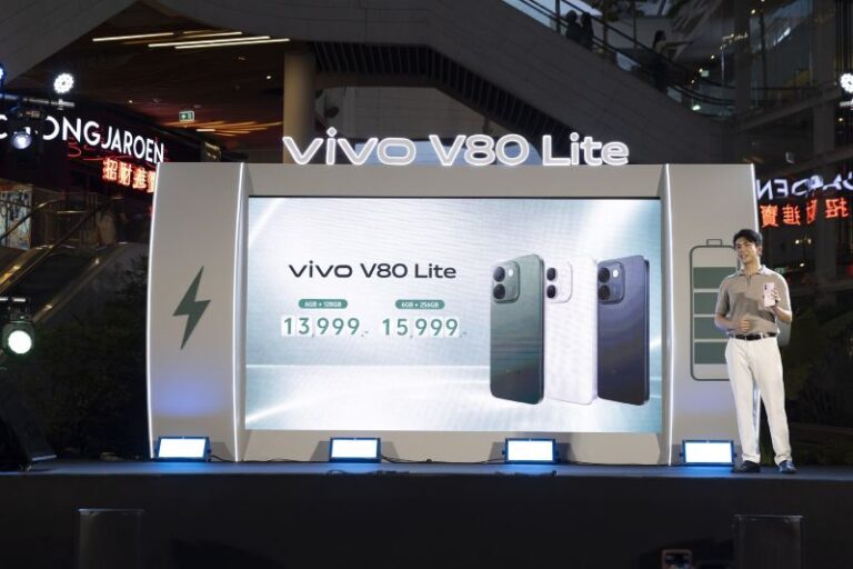 vivo V80 Lite พลังแบตหมื่น อึดเกินคาด พร้อมลุยทุกวัน ในราคาเริ่มต้น 13,999 บาท