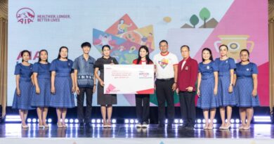 เอไอเอ ประเทศไทย ฉลองความสำเร็จผู้ชนะเลิศระดับประเทศ โครงการสุดยอดโรงเรียนสุขภาพดี แก่โรงเรียนบ้านจันทัย จ.อุบลราชธานี
