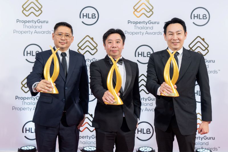 ORIGIN คว้า 3 รางวัลใหญ่ บนเวทีระดับประเทศ PropertyGuru Thailand Property Awards 2026